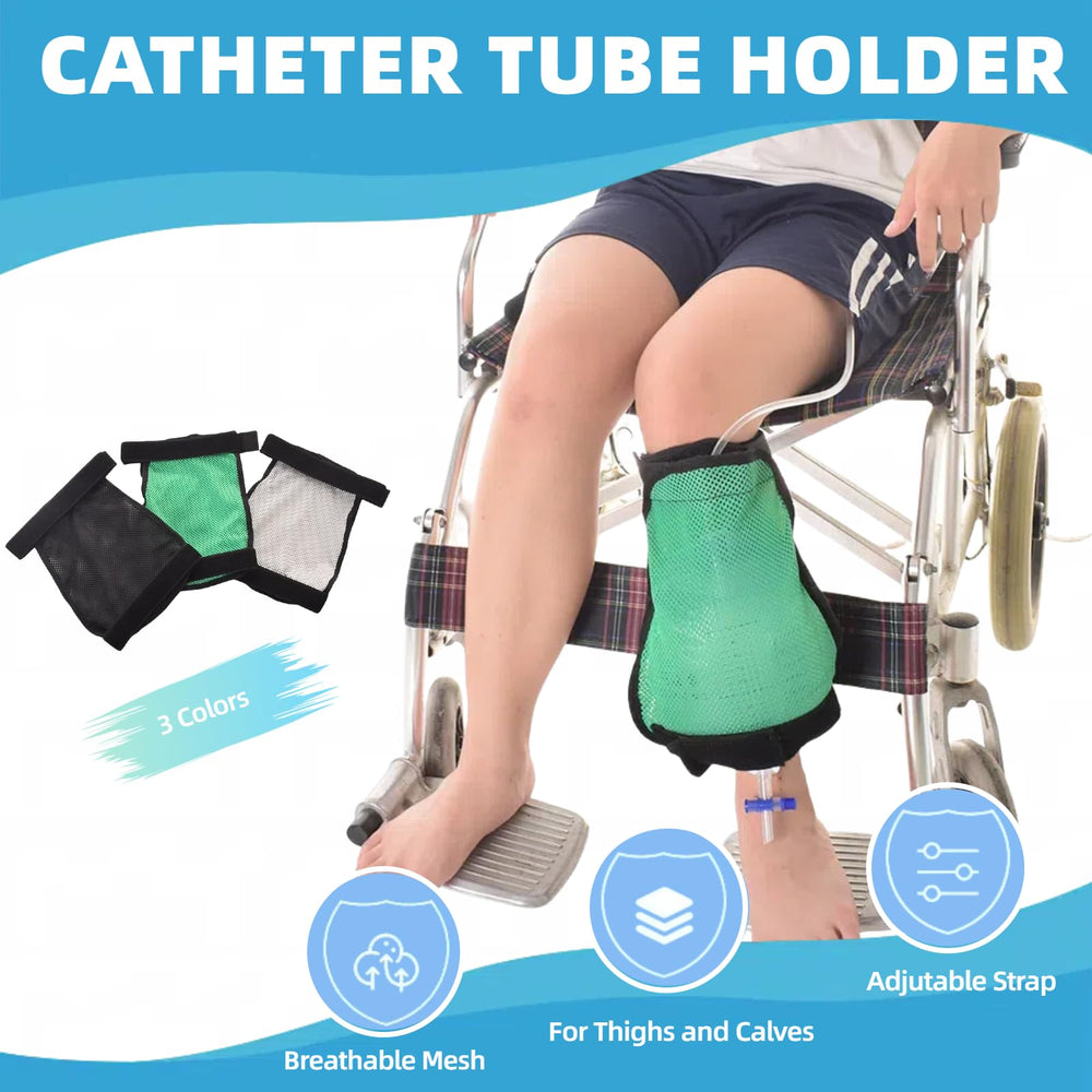 WEEOATAR catheter bag stabilizer securely holds the bag in place during activities.