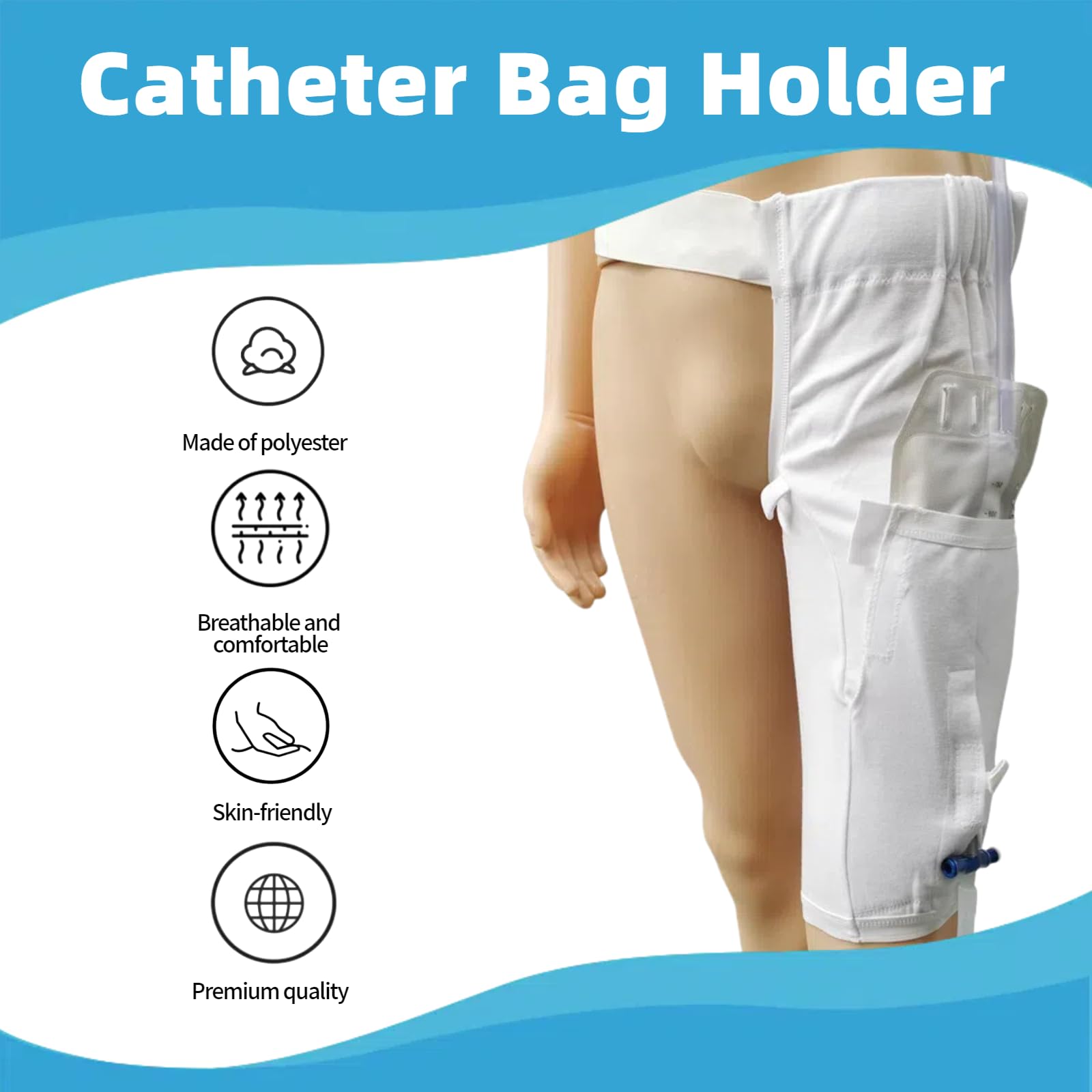 WEEOATAR catheter underwear with privacy design for everyday comfort
