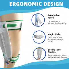 WEEOATAR Foley catheter kit accessory in blue enhances comfort and security.