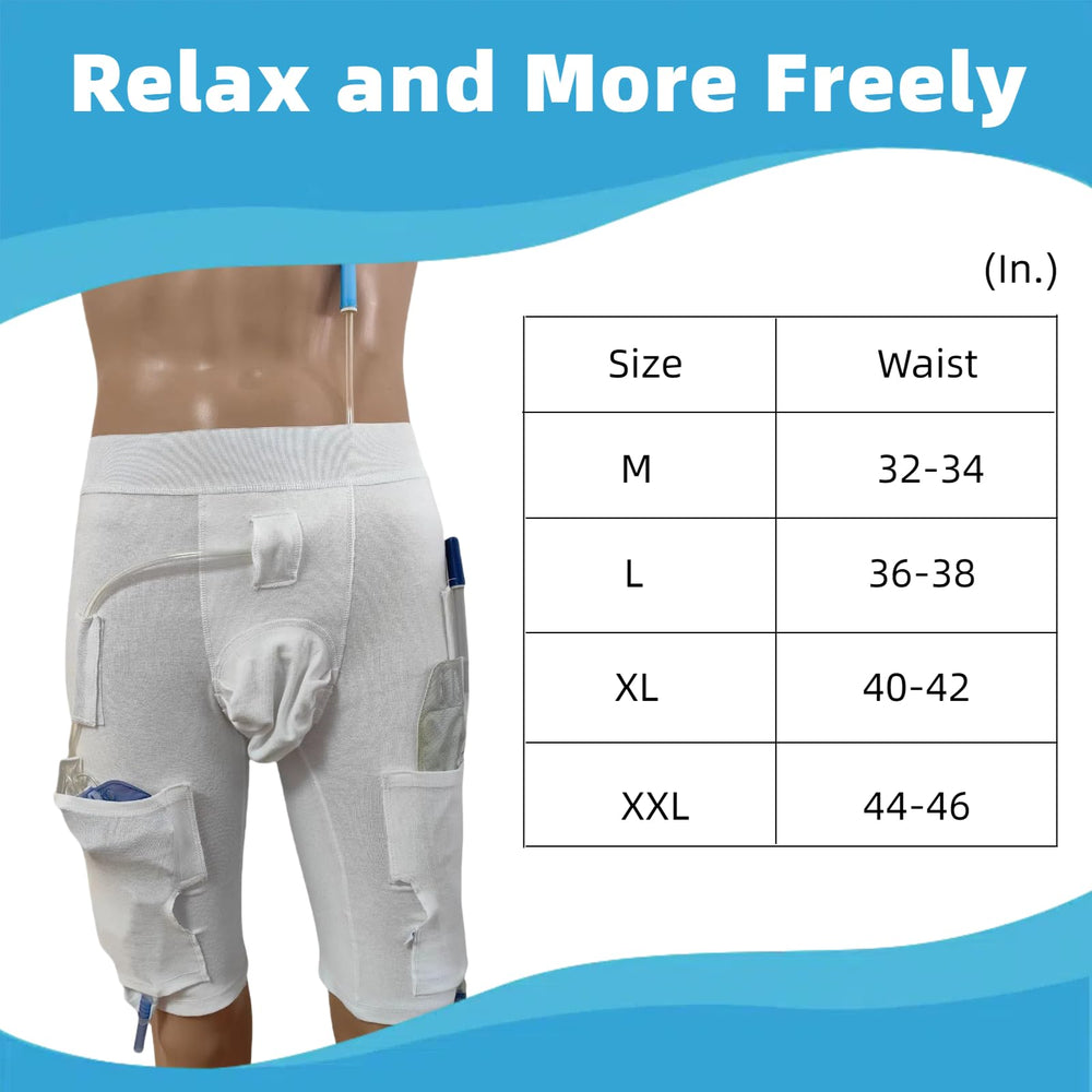 WEEOATAR nephrostomy bags undergarment wearability enables daily use.