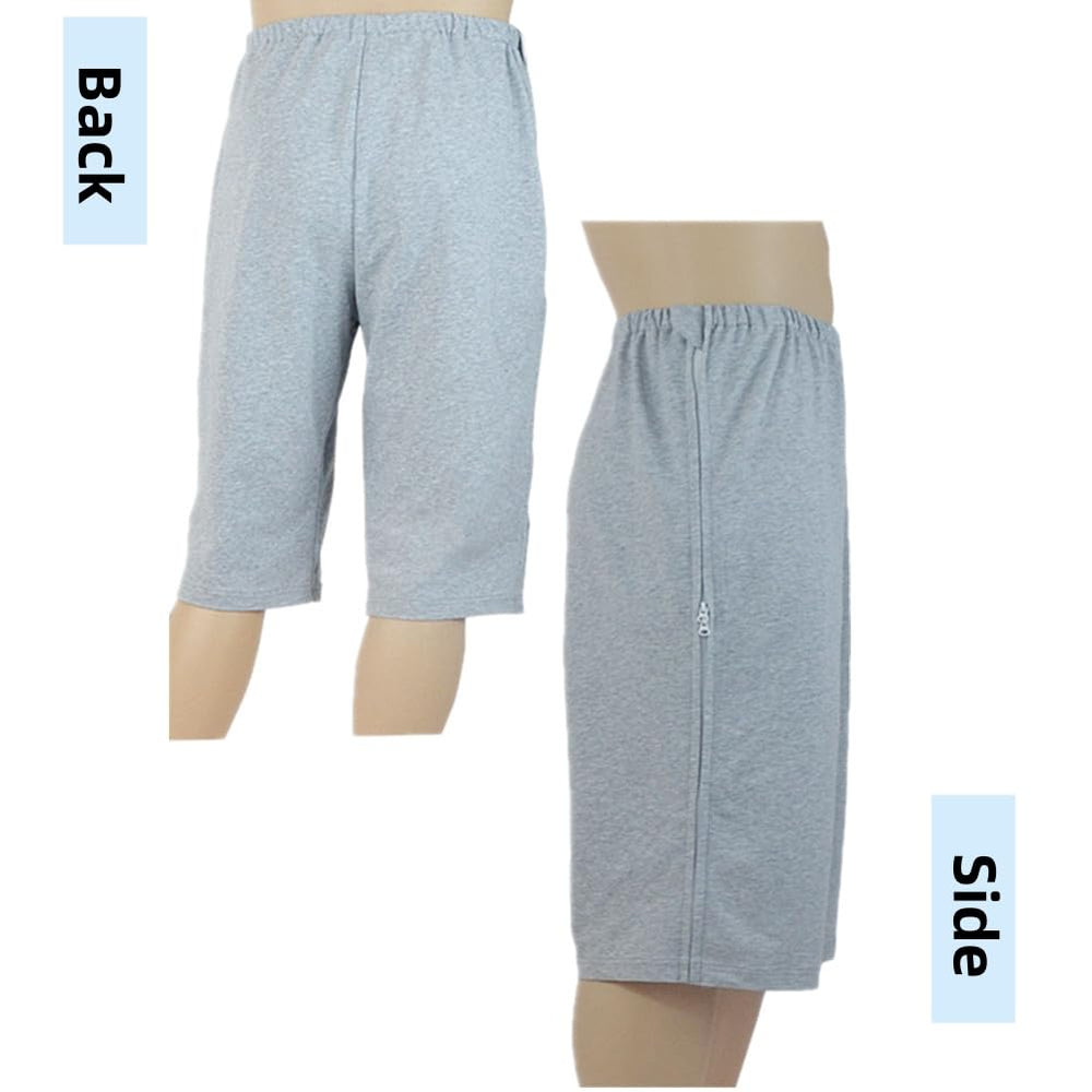 WEEOATAR post-op trousers provide easy access to medical devices