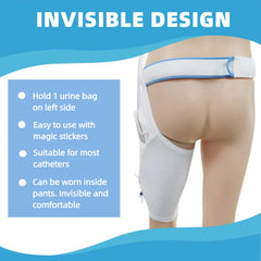 WEEOATAR secure elastic strap keeps the bag in place during movement