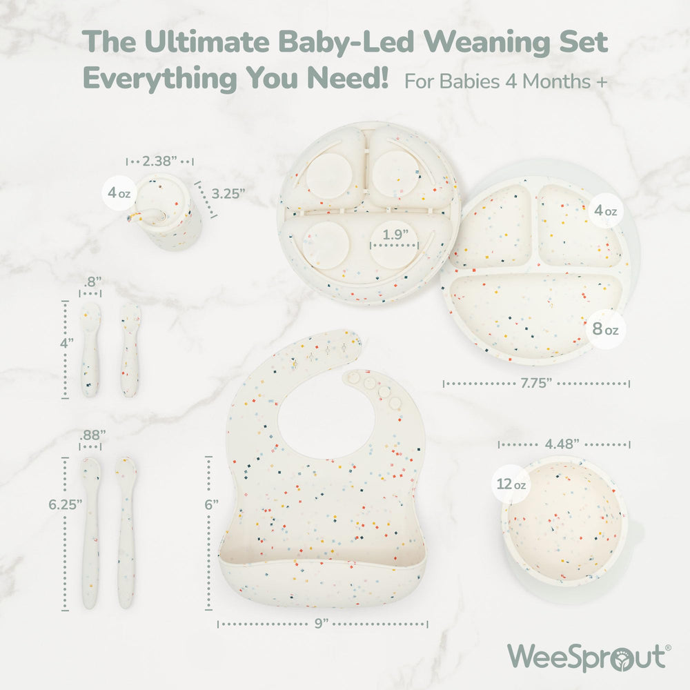 WeeSprout suction bowl lid helps keep leftovers fresh after meals