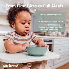 WeeSprout lids seal bowls airtight to keep leftovers fresh.
