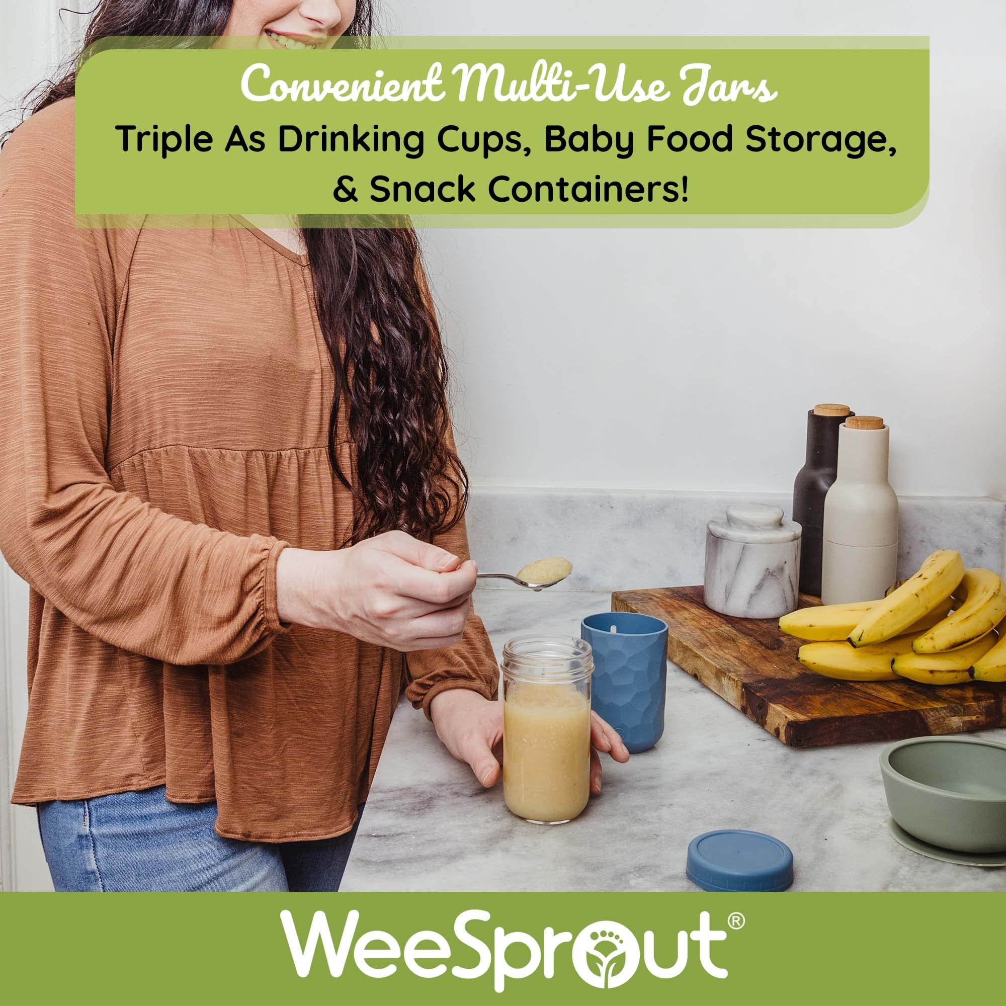 WeeSprout protective silicone sleeve with easy grip