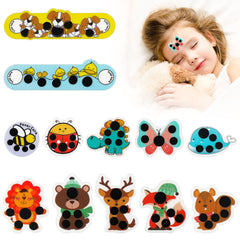 Weewooday fever indicator forehead with cartoon print helps parents monitor temperature at a glance.