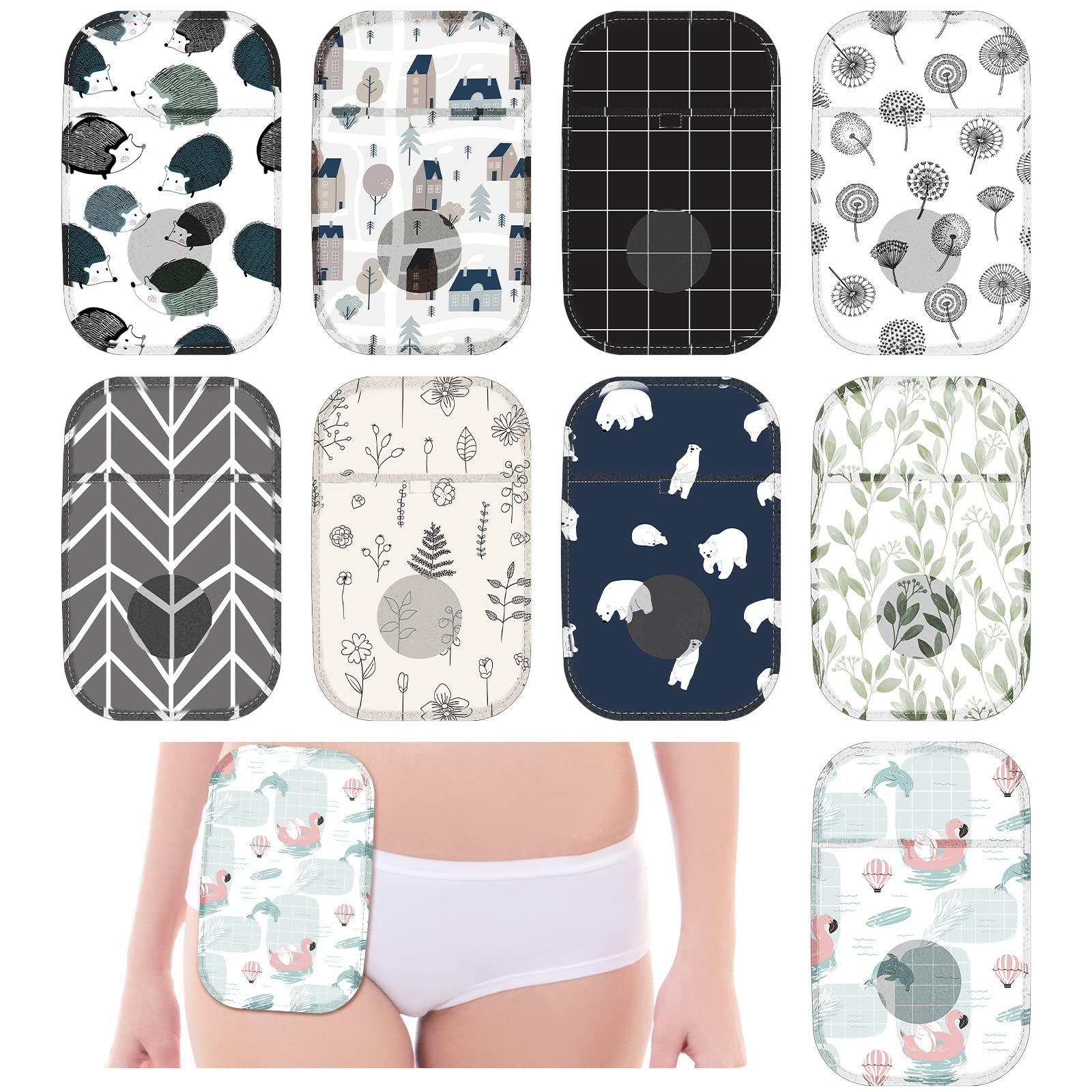 Weewooday ostomy wrap with adjustable opening for secure daily wear.