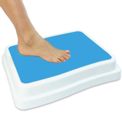 Wefaner bath step stackable 3-piece set provides secure tub access.