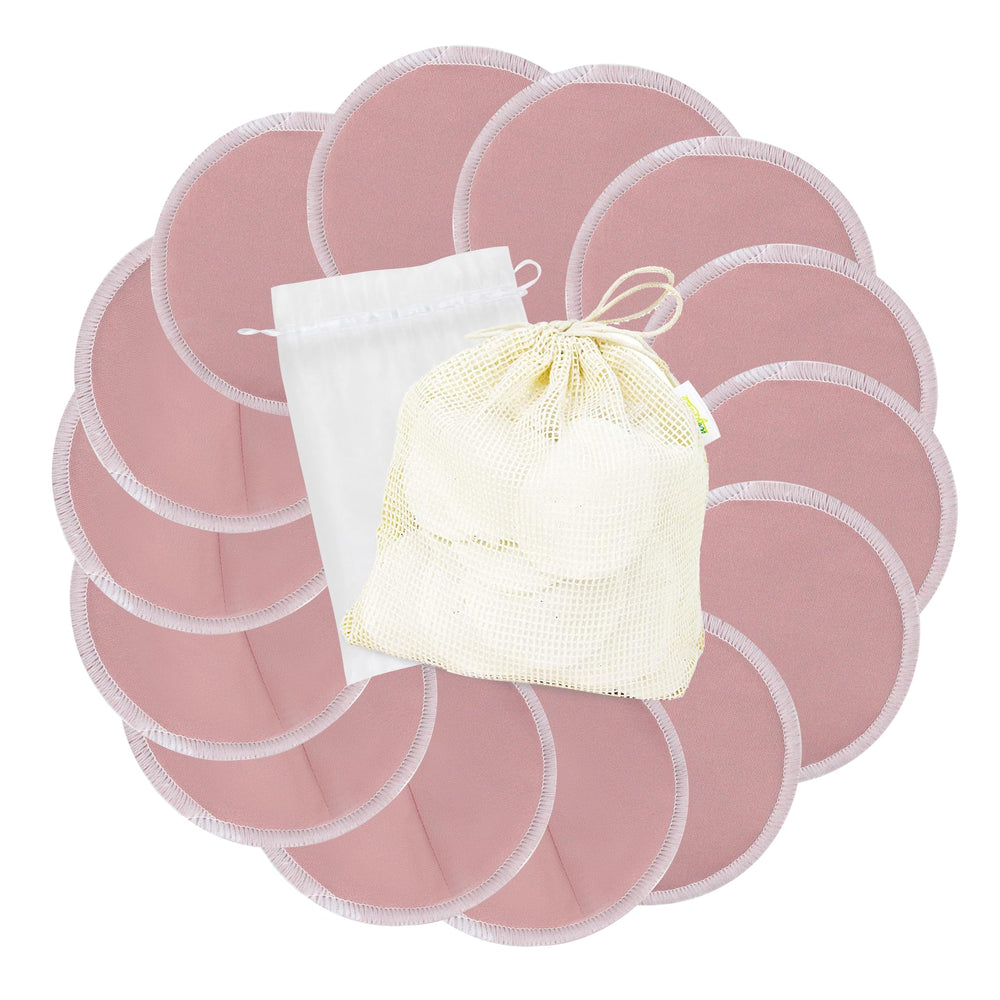 Wegreeco nursing pads 14-pack laid out for daily wear with organized storage.
