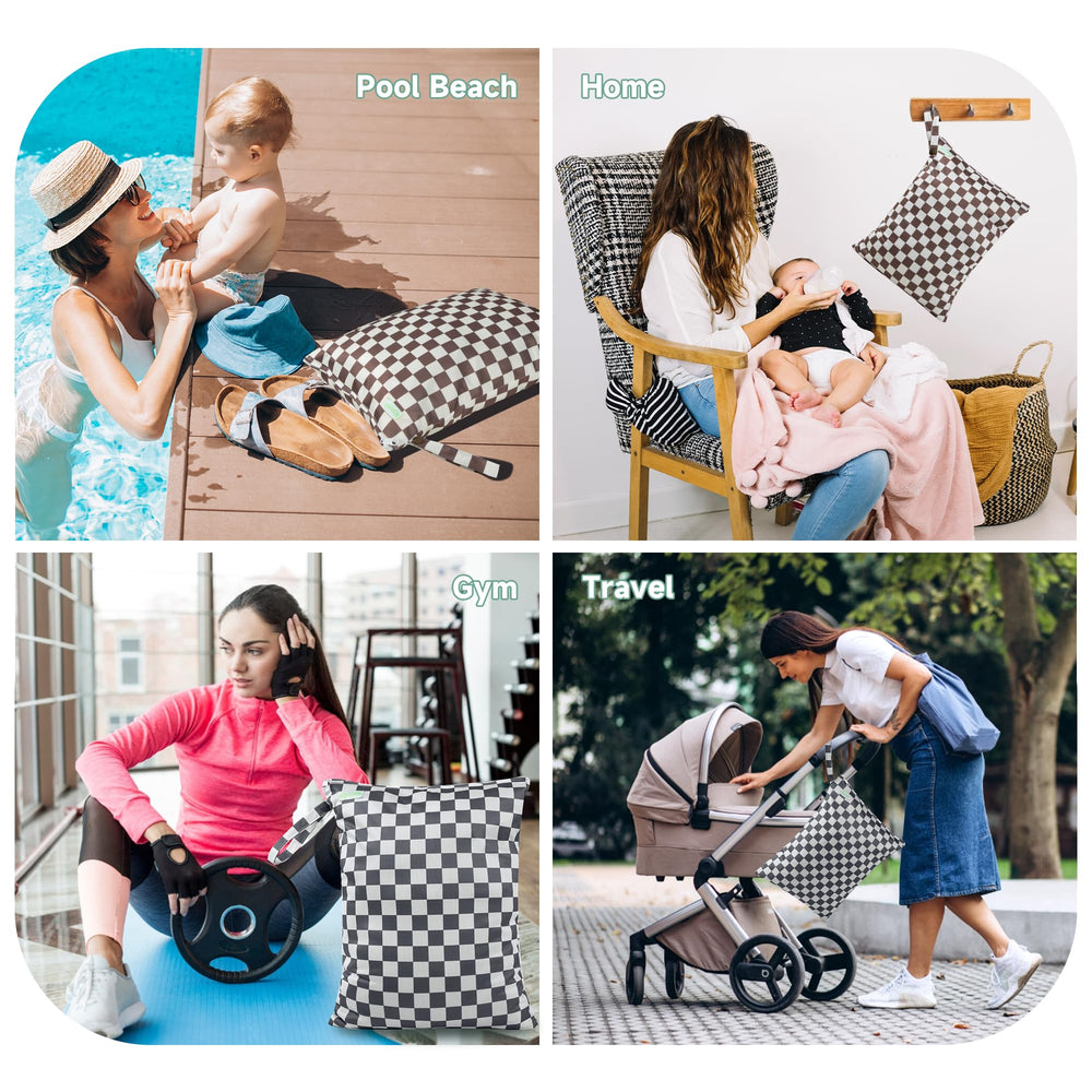 Wegreeco breast pump parts storage bag helps organize travel kit