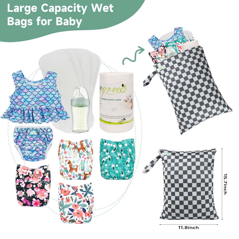 Wegreeco foldable wet bag designed for travel and quick dry