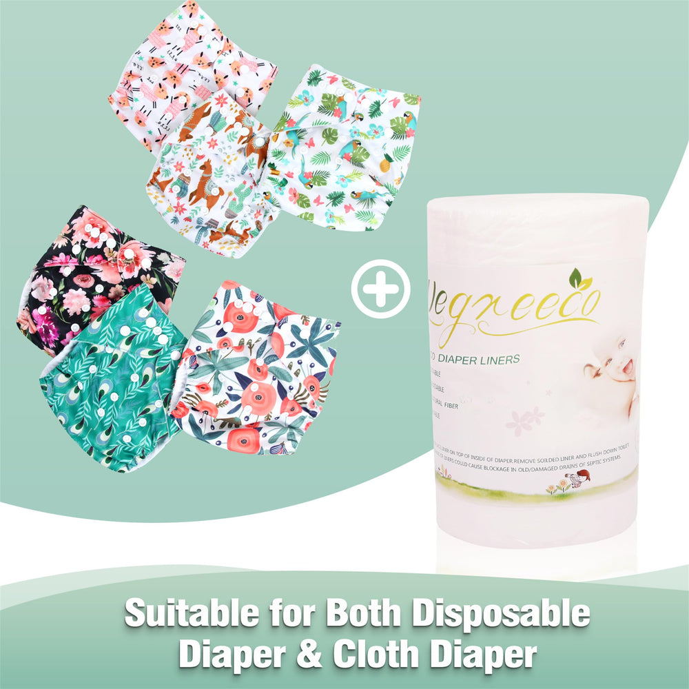 Wegreeco four-roll collection of 100 sheets per roll for extended use.