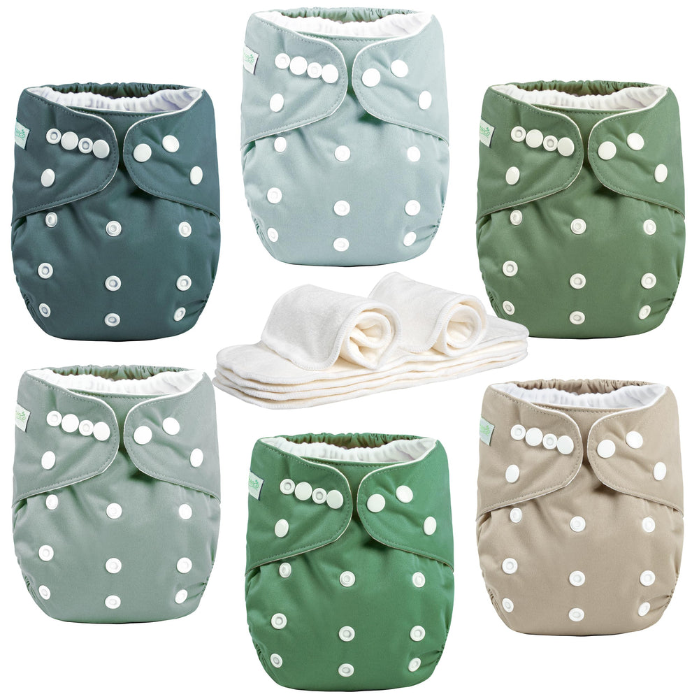 Wegreeco inserts with four layers for absorbent daily use