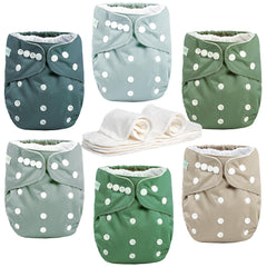 Wegreeco inserts with four layers for absorbent daily use
