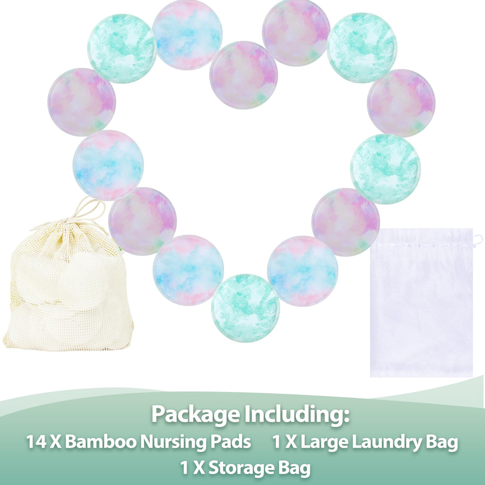 Wegreeco laundry bag included for easy washing and storage of nursing pads.