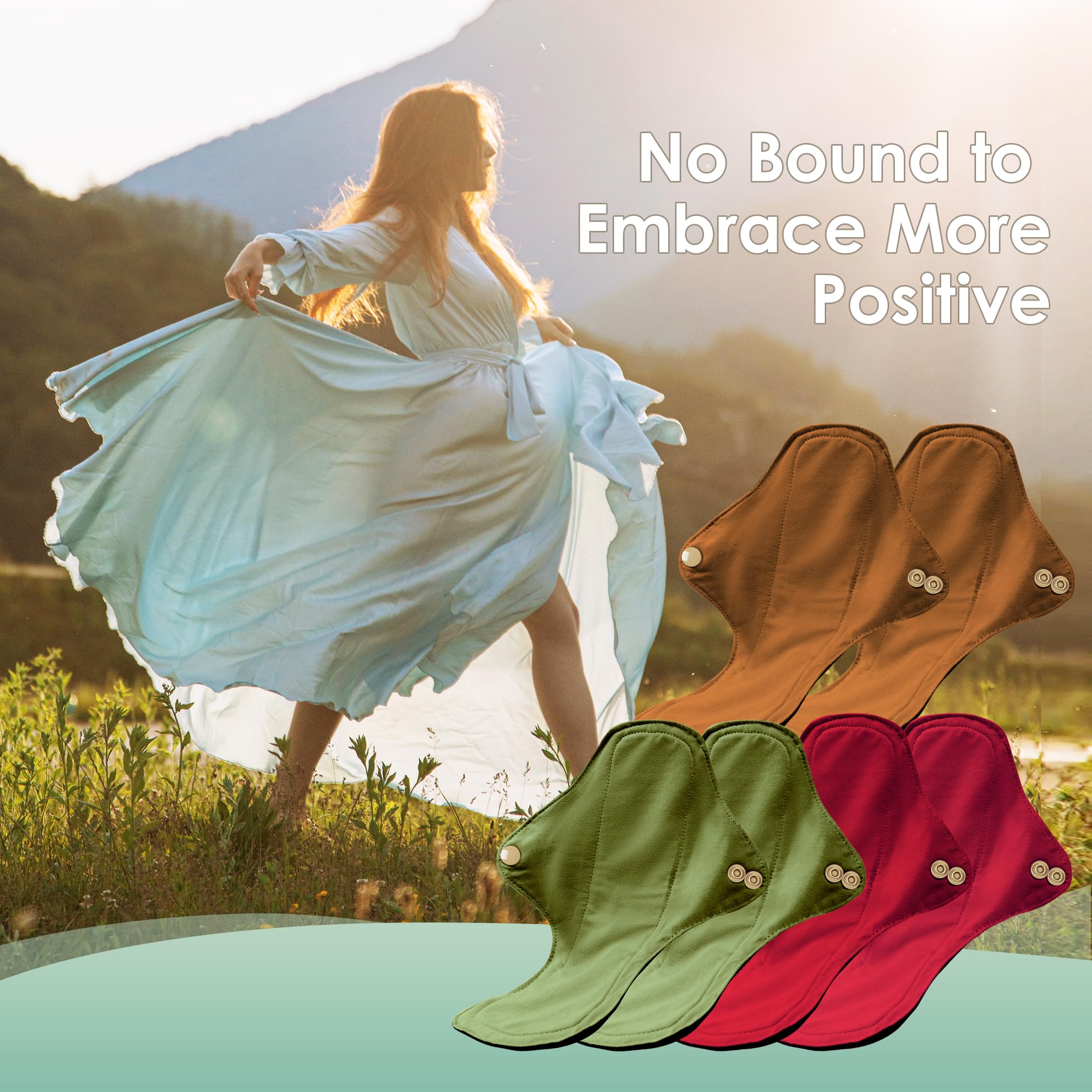 Wegreeco leak-free PUL wet bag included for discreet storage and travel.