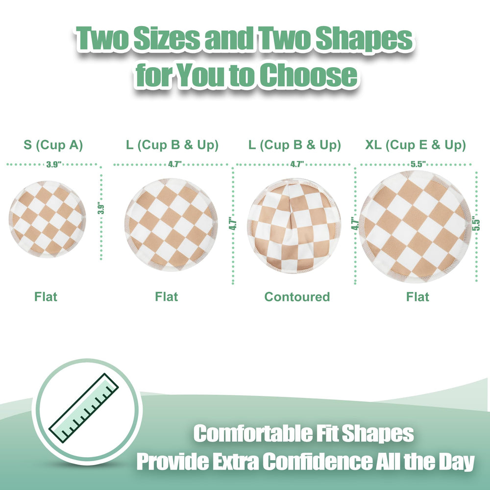 Wegreeco nursing pads feature a soft outer layer for gentle skin comfort.