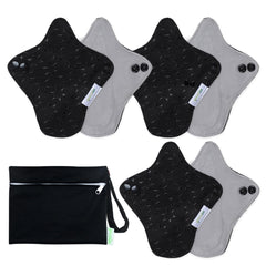 Wegreeco reusable pads 6-pack in box for discreet daily wear