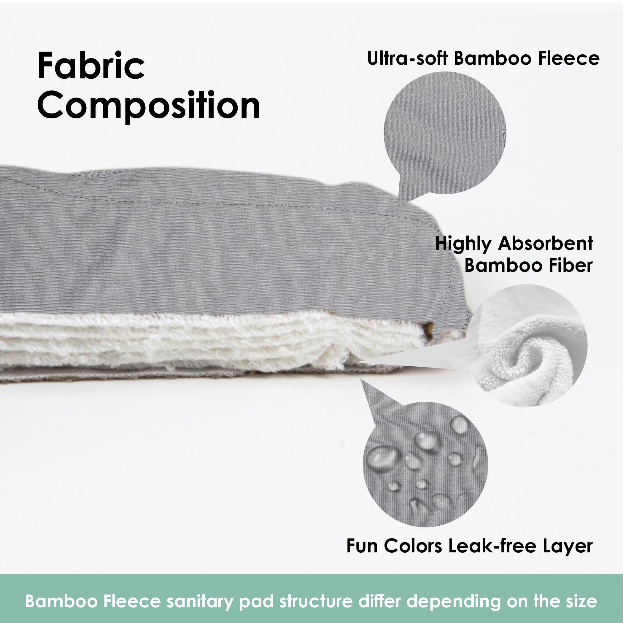 Wegreeco inner soft fleece layer rests against skin for comfort