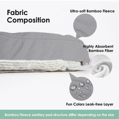 Wegreeco inner soft fleece layer rests against skin for comfort