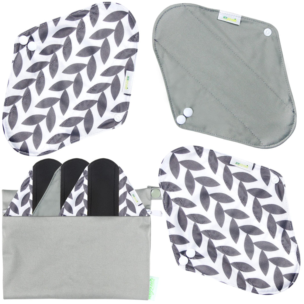 Wegreeco reusable pad with leak-free outer for everyday comfort and confidence