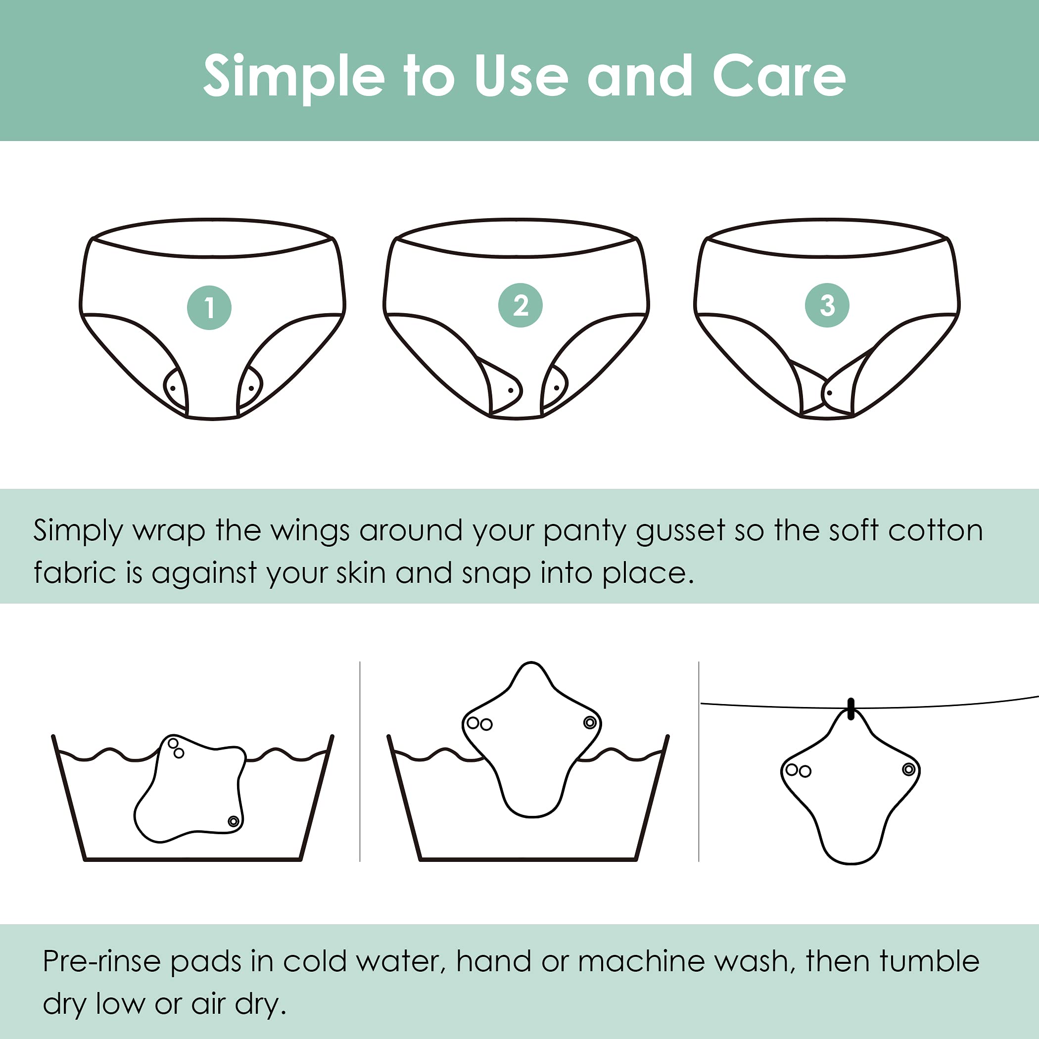 Wegreeco multi-size set from XS to XL for versatile coverage