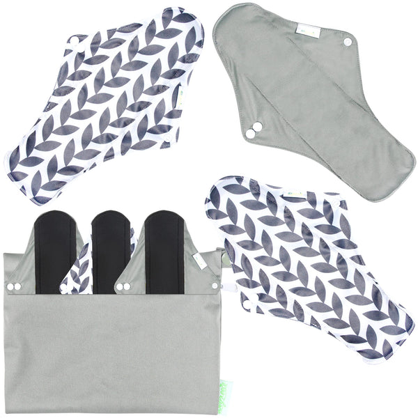 Wegreeco reusable pad with leak-free print for daily comfort