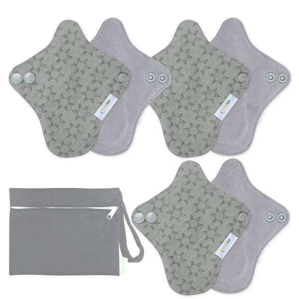 Wegreeco XS size reusable pad shown for compact daily wear