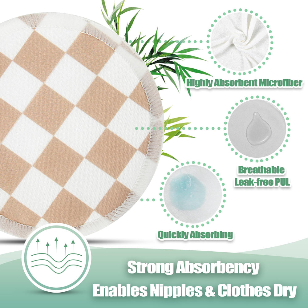 Wegreeco travel storage bag for nursing pads keeps essentials portable.