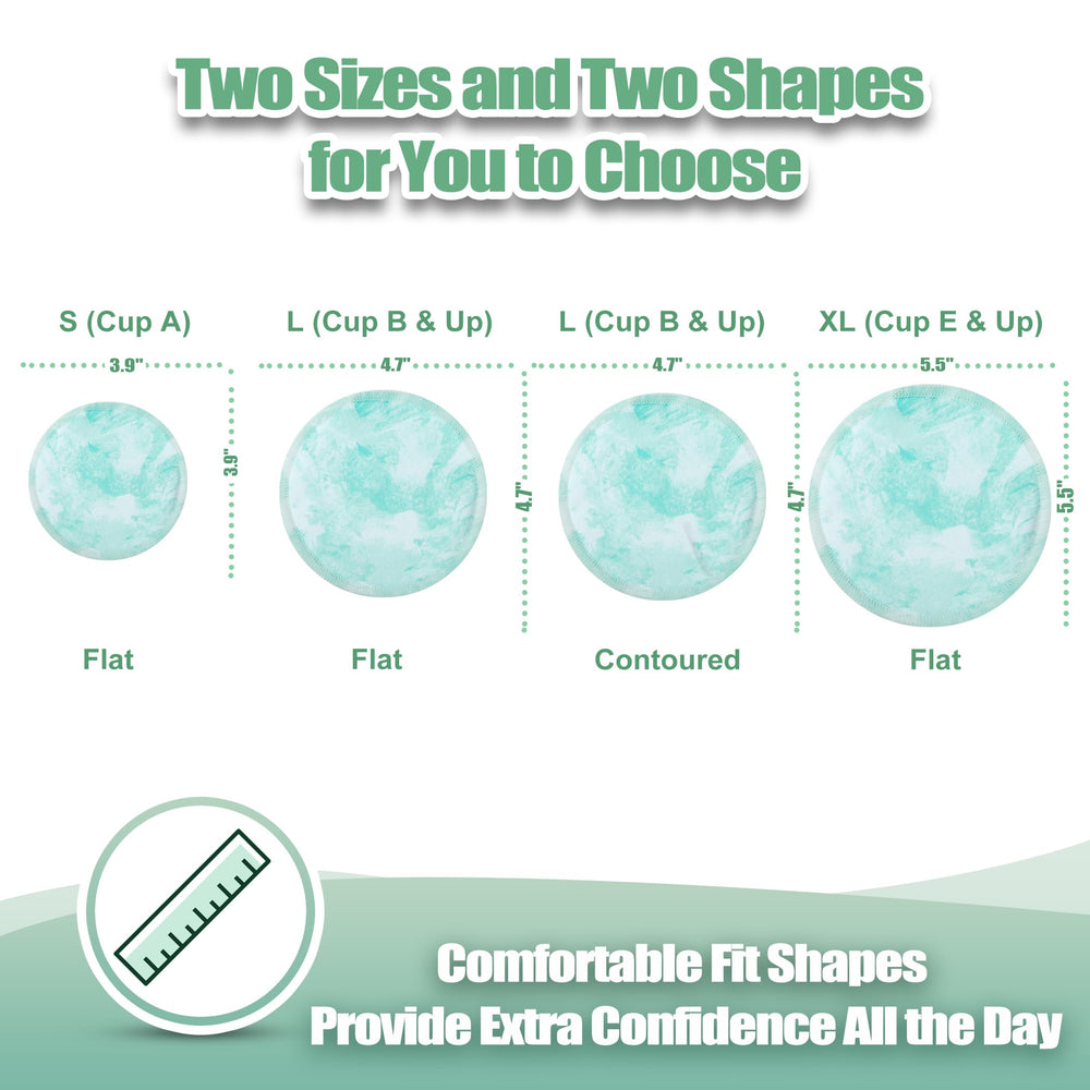 Wegreeco travel storage bag keeps nursing pads compact for travel