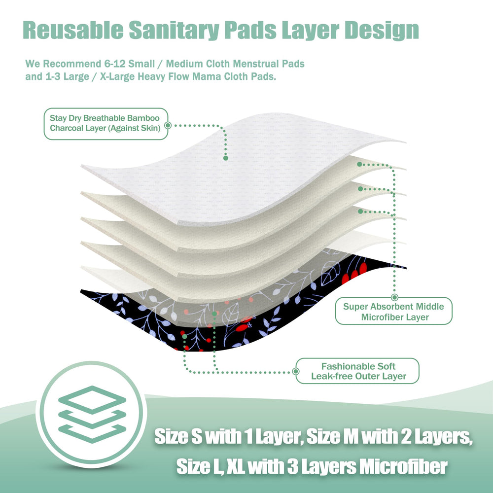 Wegreeco two-snaps design for secure attachment around underwear