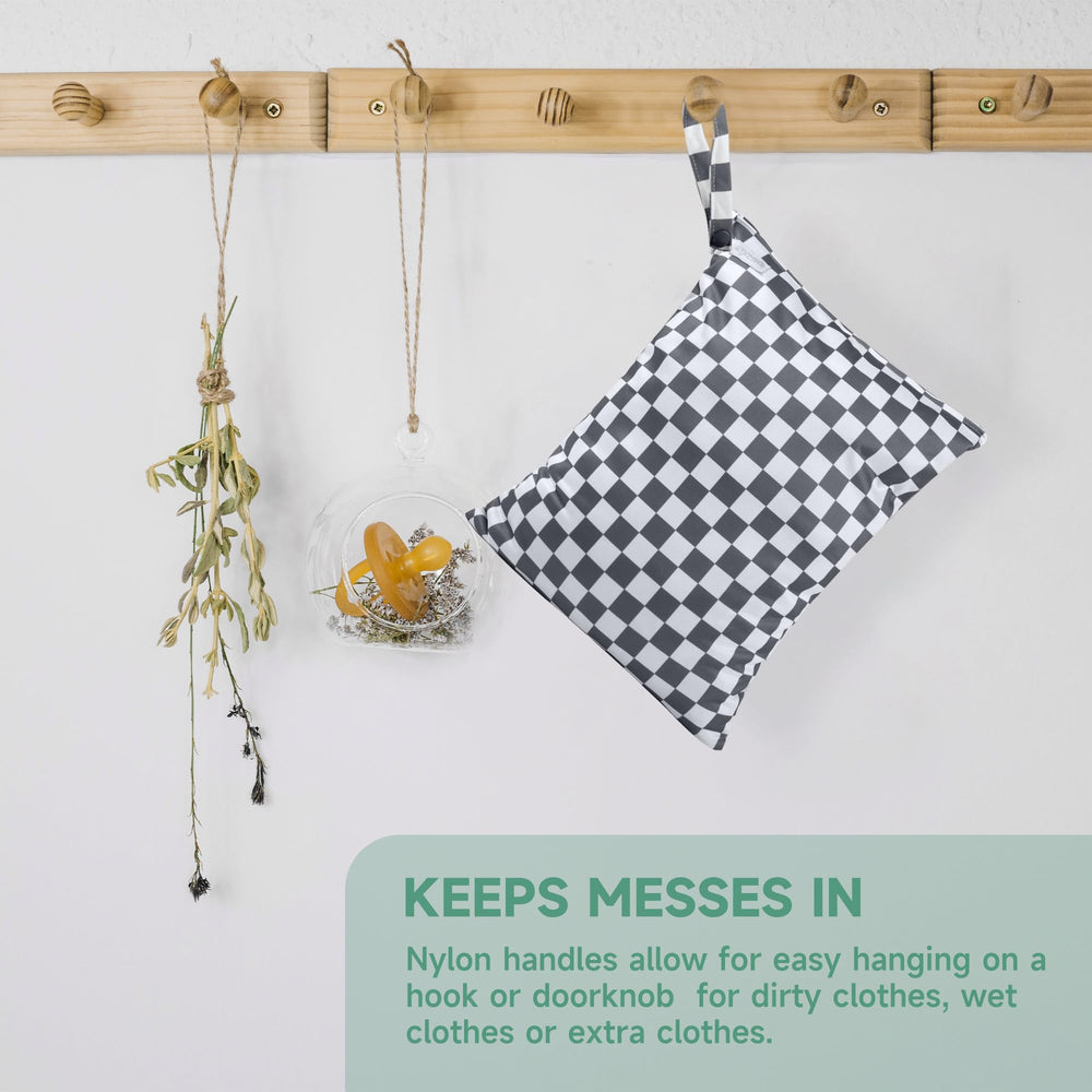 Wegreeco waterproof leak-proof bag with PUL fabric to prevent odors