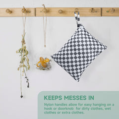 Wegreeco waterproof leak-proof bag with PUL fabric to prevent odors