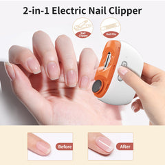 WEIHUINET built-in debris storage keeps nails contained during trimming