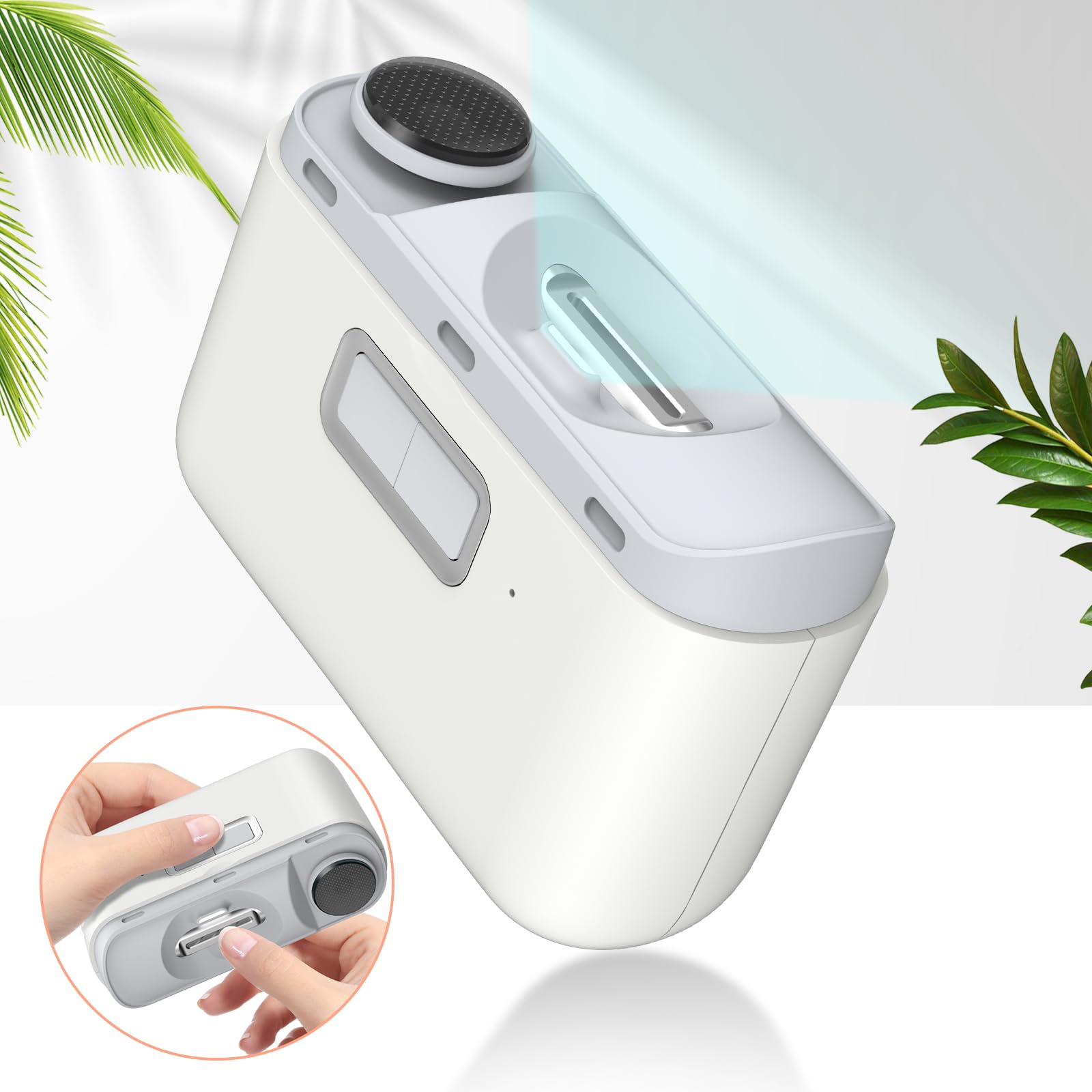 WEIHUINET nail clipper with LED light guides precise baby nail trimming at bedtime