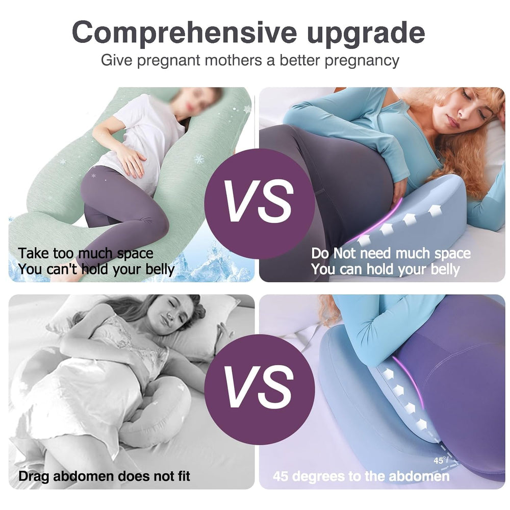 WEIKA pregnancy pillow gift ready packaging for new moms
