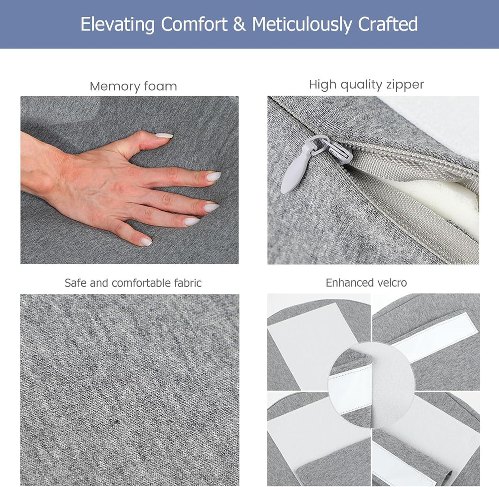 WEIKA multi-use pillow supports knees, back, and overall comfort