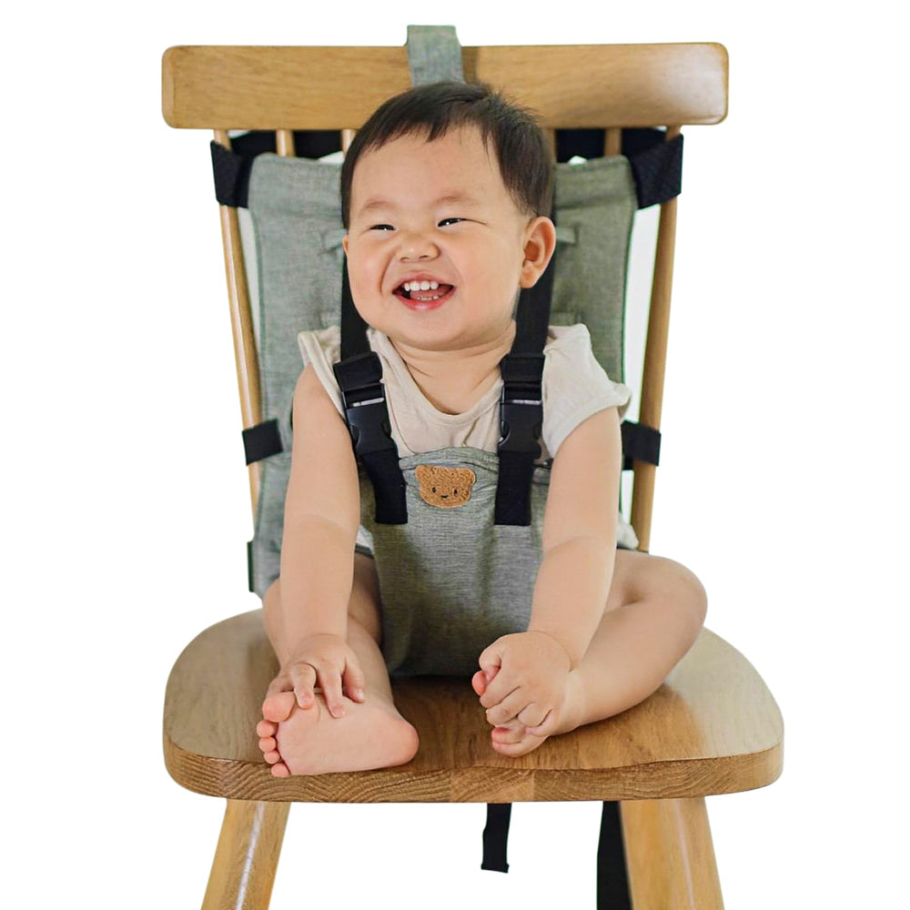 Weishuo foldable portable high chair ready for meals away from home