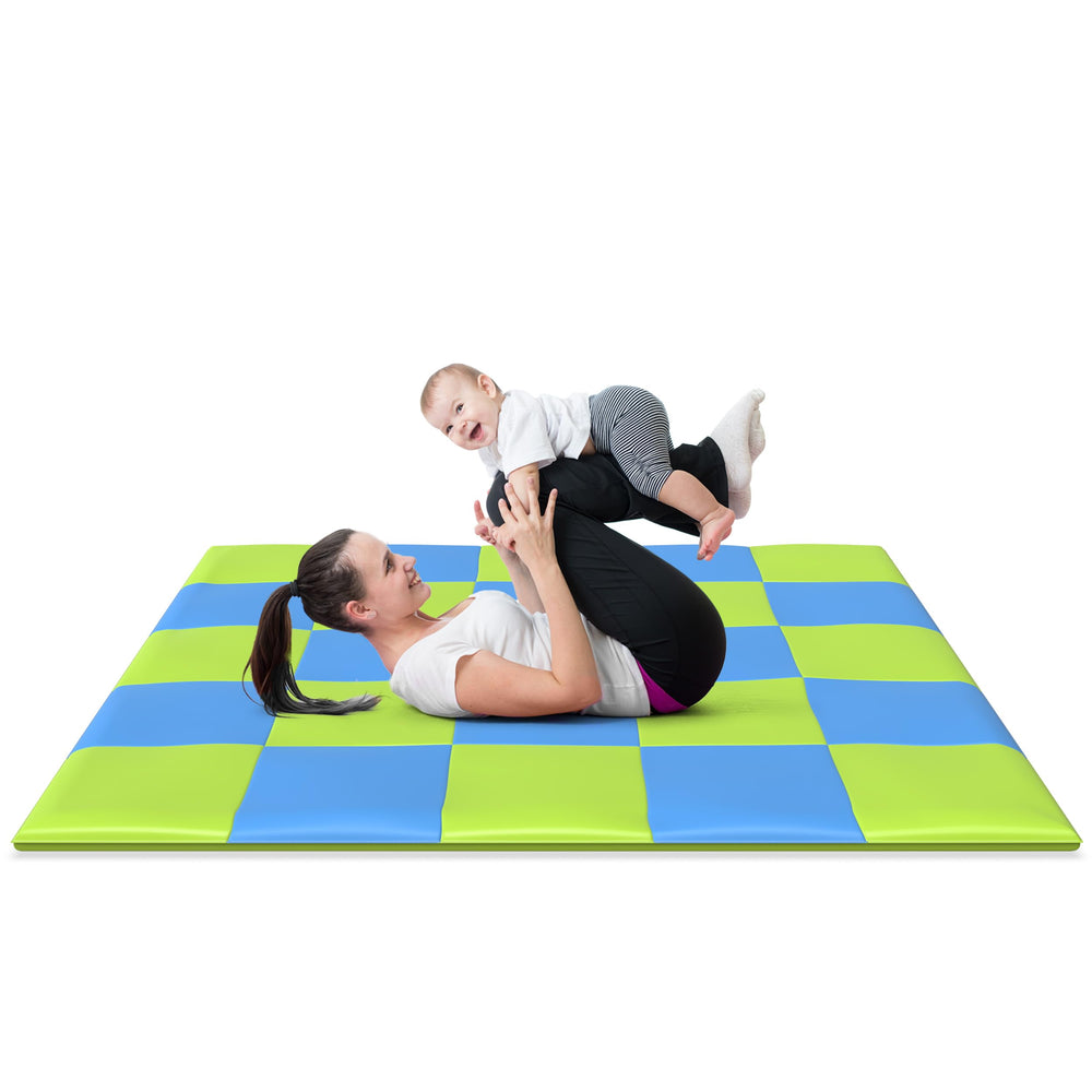 Weizzer Toys 58-inch baby play mat foldable for family floor time.