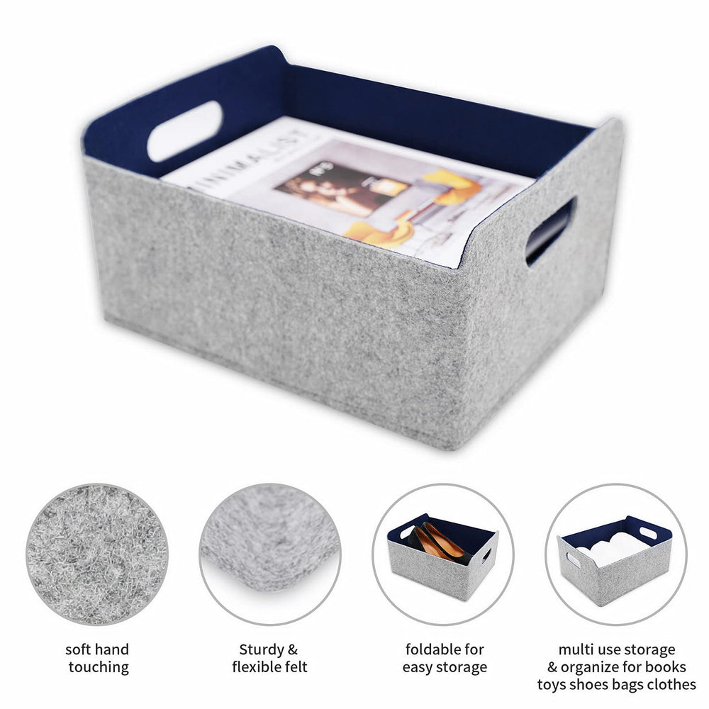 Welaxy bin on shelf or desk to hold small items