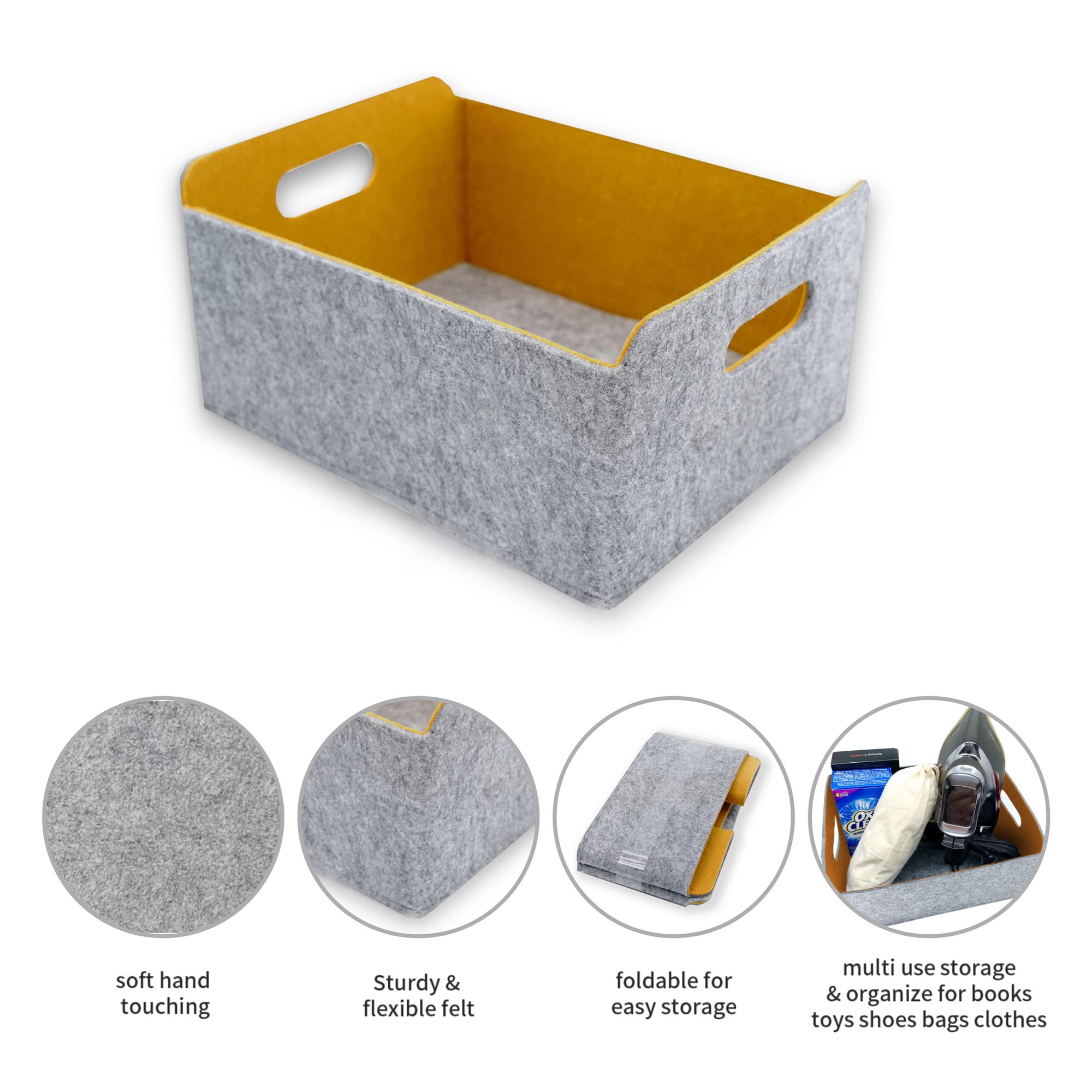 Welaxy two-tone design adds aesthetic appeal to desks and closets.