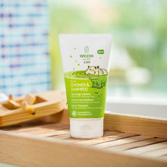 Weleda Kids 2-in-1 Lively Lime skin closeup indicating soft, hydrated skin