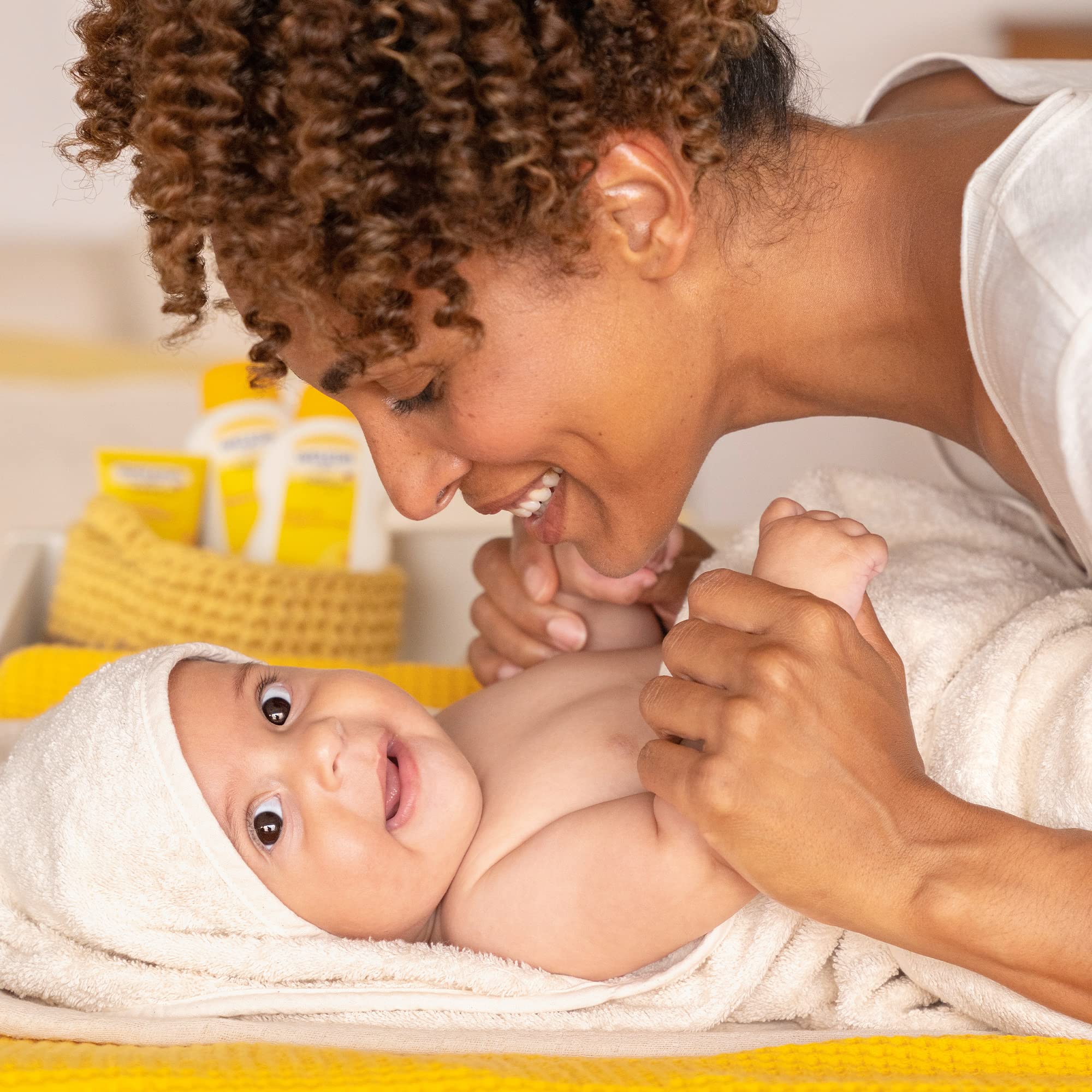 Mineral oil-free Weleda diaper cream for gentle care