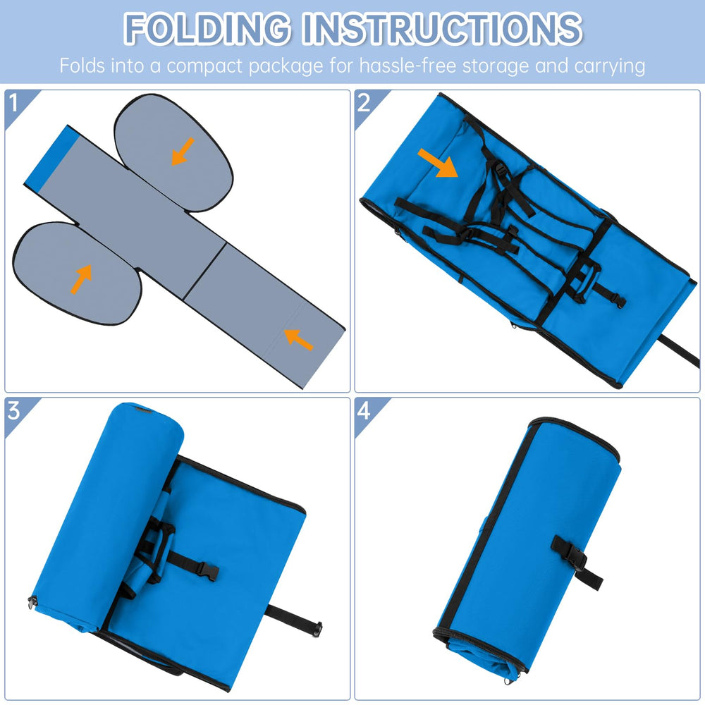 WELIDAY air travel bag ready for gate check and baggage protection