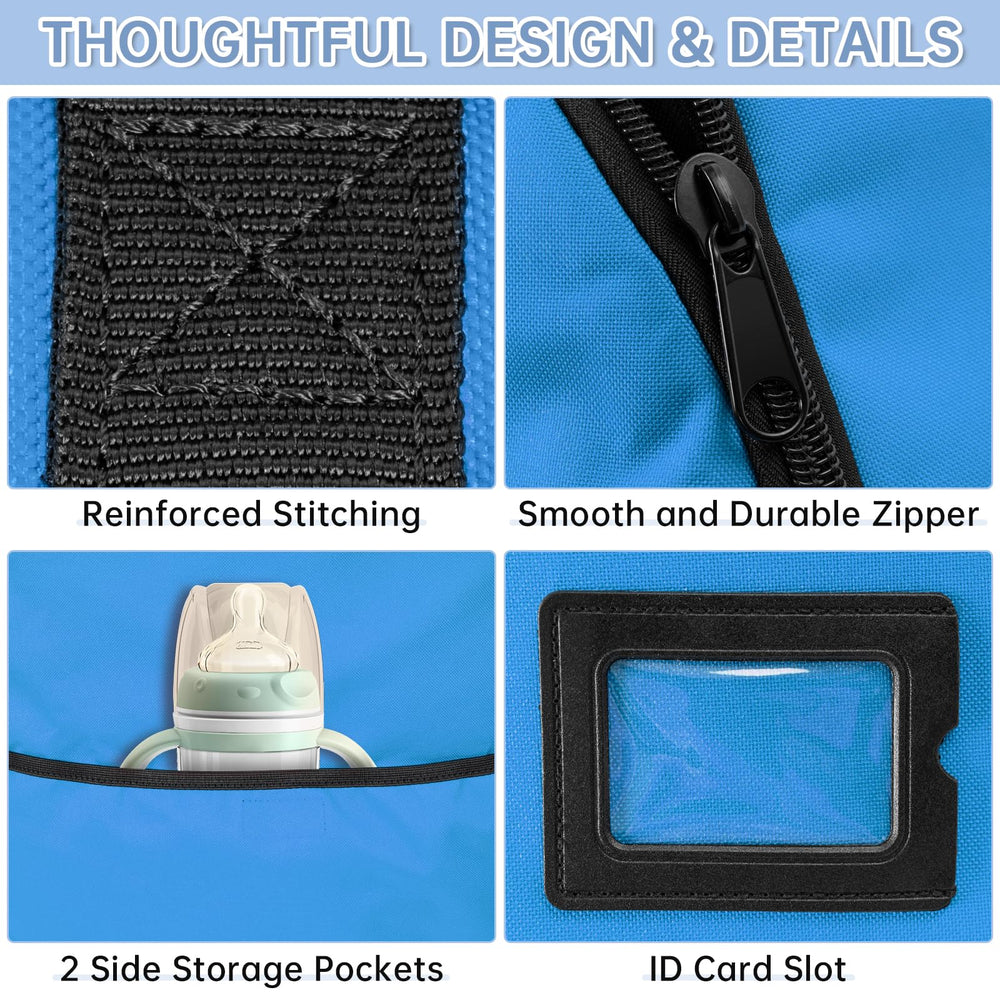 WELIDAY bag features an ID card slot for quick baggage identification