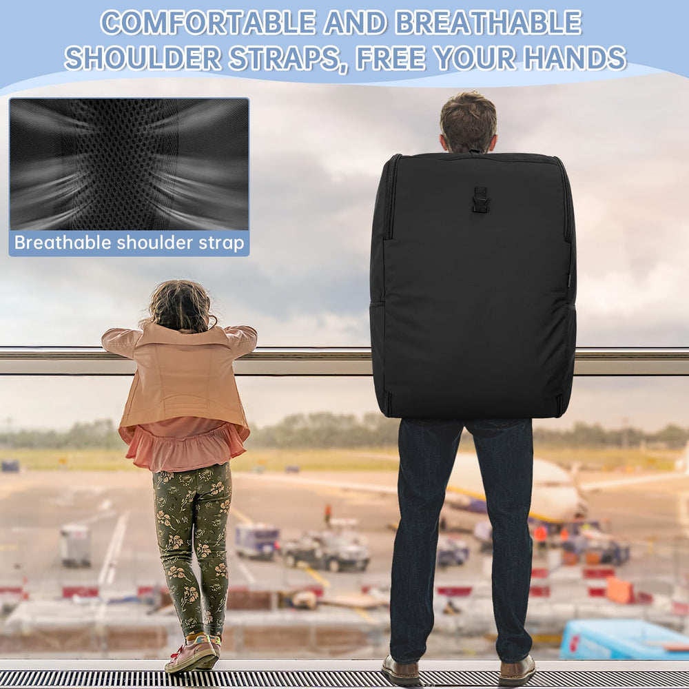 WELIDAY compatible with Doona car seat strollers for safe gate check transport