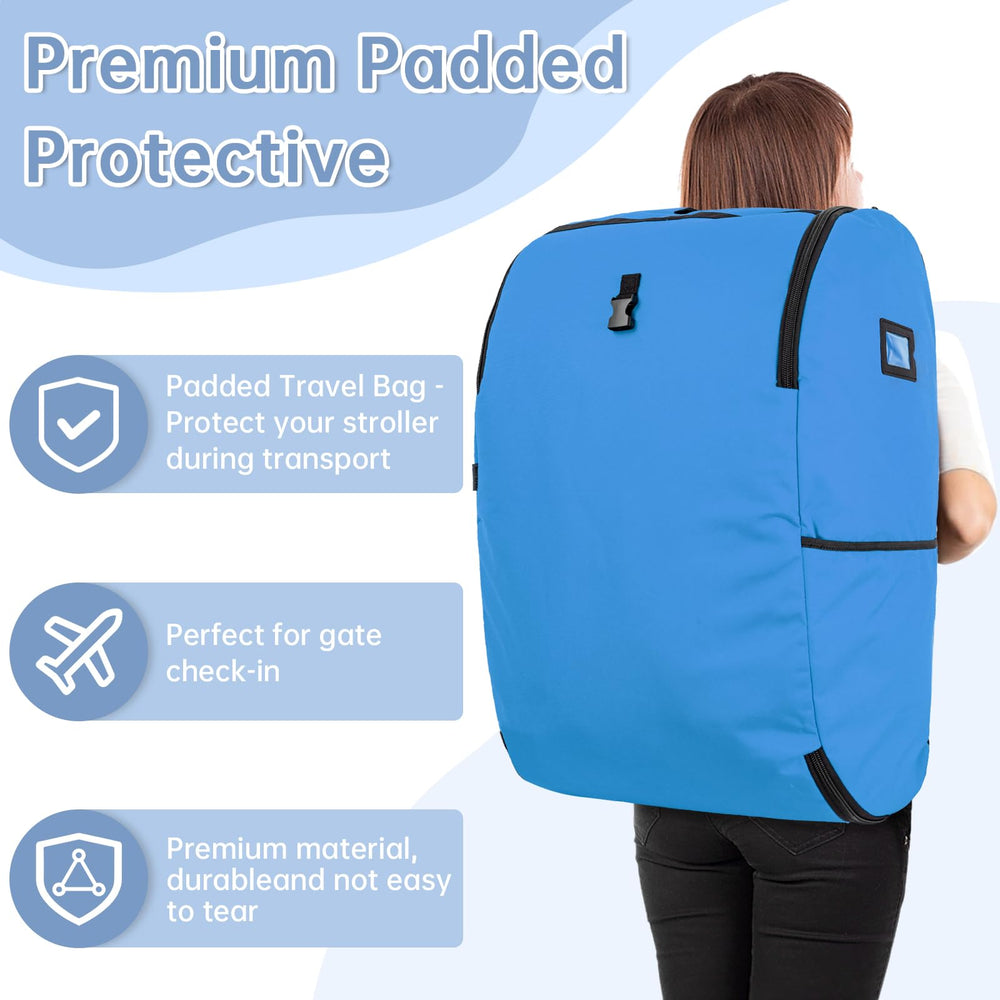 WELIDAY bag fabric is scratch-resistant and waterproof for travel durability
