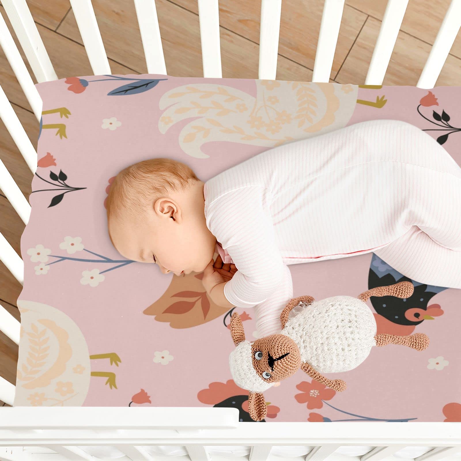 WELLDAY fun colorful print invites playful nursery moments