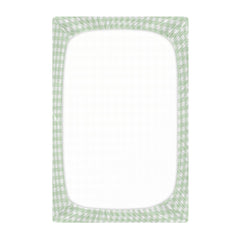 Wellday crib sheet with elastic edge for secure fit on mattress