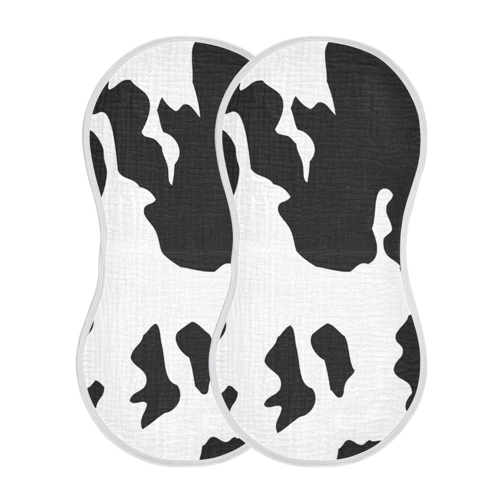 Wellday muslin baby burp cloths front view pack showing full coverage for feeds.
